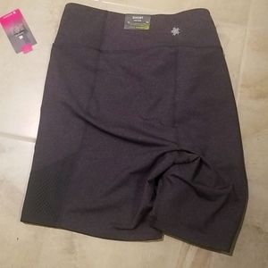 Black athletic shorts
